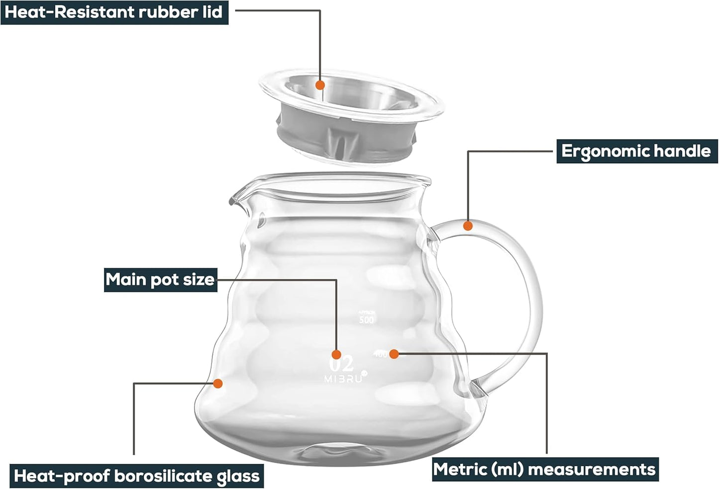 Glass Coffee Server